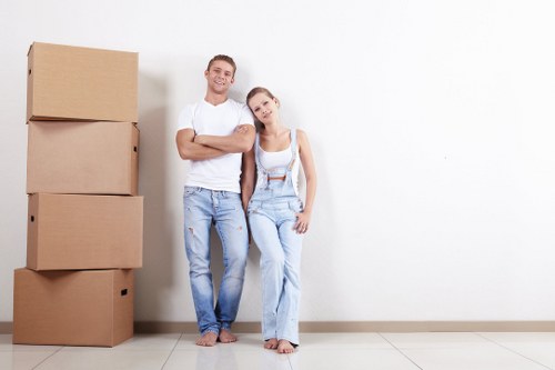 Secure long-term storage facility in Brentpark with organized unit rows