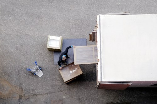 Safe storage of office furniture in Brentpark