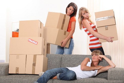 Room-by-room storage organization in a Brentpark house